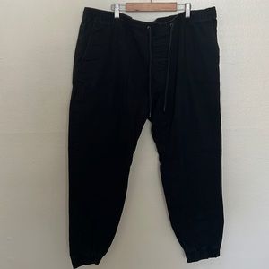 Mens black cargo pants